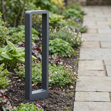 LED Tuinpaal - Staande buitenlamp | 7 Watt | 40cm | Zwart, Staande lamp, Nieuw, Ophalen of Verzenden, Netvoeding