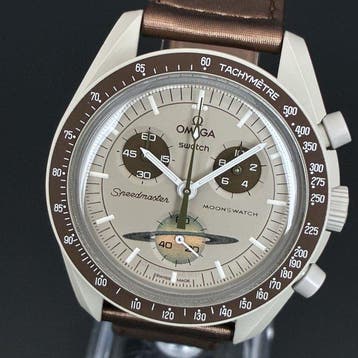 Omega x Swatch - MoonSwatch - Mission to Saturn - Zonder, Nieuw