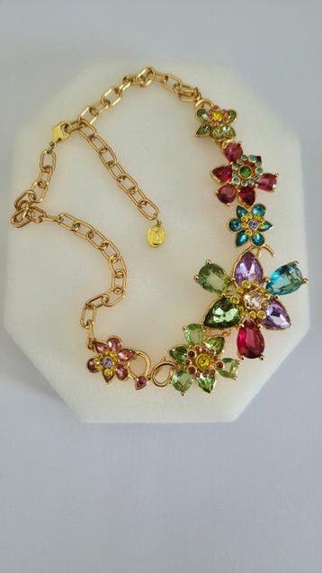 Swarovski - Verguld - Halsketting - Idyllia Collection