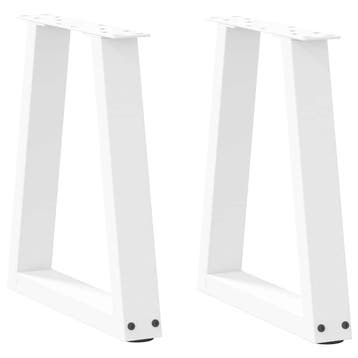vidaXL Salontafelpoten 2 st V-vormig 38x(42-43,3) cm staal, Verzenden, Nieuw