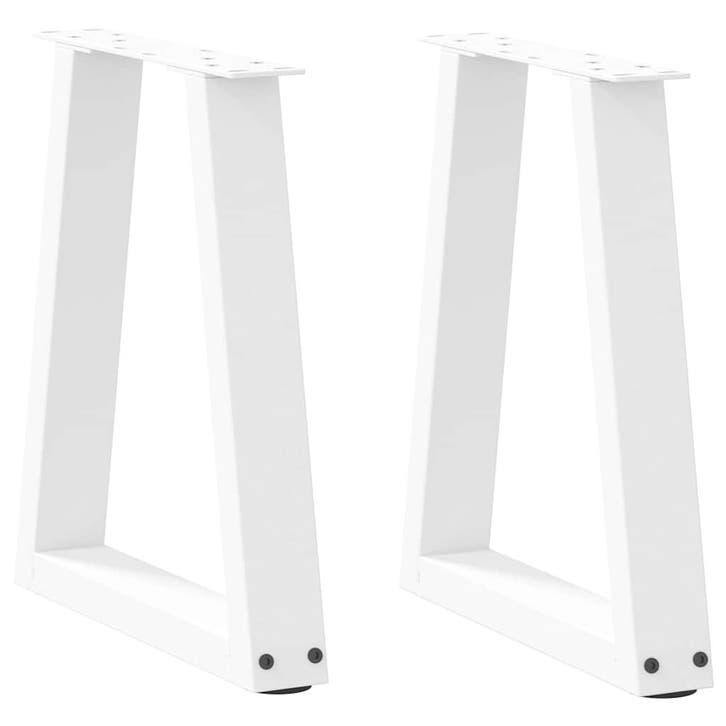 vidaXL Salontafelpoten 2 st V-vormig 38x(42-43,3) cm staal, Huis en Inrichting, Tafelonderdelen, Nieuw, Verzenden