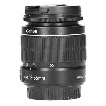 Canon EF-S 18-55mm f/3.5-5.6 III met garantie, Audio, Tv en Foto, Fotografie | Lenzen en Objectieven, Ophalen of Verzenden, Gebruikt