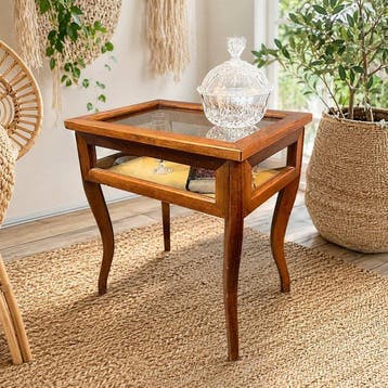 Salontafel - Hout, Glas
