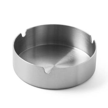 Terras Asbak | RVS | Ø100x30(h)mm HENDI, Verzenden, Nieuw in verpakking