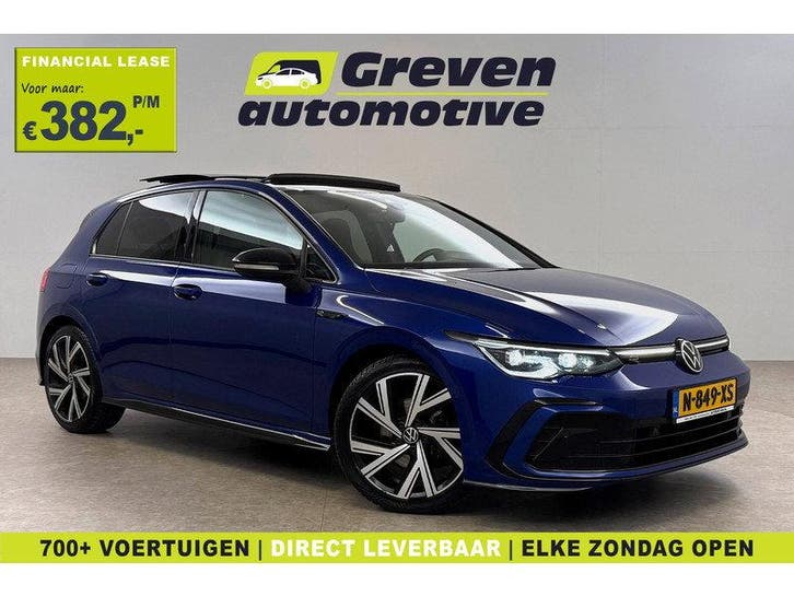Volkswagen Golf 1.5 eTSI R-Line | Camera | Virtual |, Auto's, Volkswagen, Automaat, Hatchback, Benzine, Blauw, Euro 6, Golf