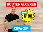 MEGA KORTING IN ONZE FABRIEK! Houten vloeren va 17,98 pm²!, Parket, 75 m² of meer, Nieuw, Crème