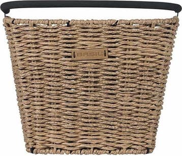 Basil Bremen Rattan Look KF Fietsmand - Voor - Kunststof, Ophalen of Verzenden, Zo goed als nieuw, Basil