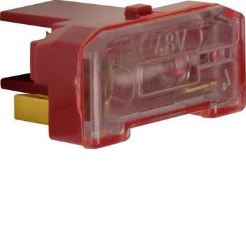 Hager Berker Rode Gloeilamp Element Met N-Klem 48V 25mA -, Verzenden, Nieuw, Overige typen