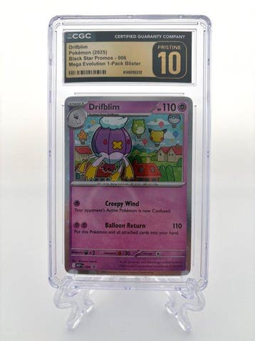 Pokémon - 1 Graded card - Drifblim - Mega Evolution 1-Pack, Nieuw