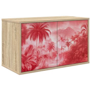 vidaXL Wandgemonteerd tv-meubel AACHEN 69 x 33 x 40 cm, Minder dan 50 cm, Verzenden, Nieuw, Minder dan 100 cm