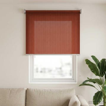 vidaXL Buitenrolgordijn 90% UV-blok Terracotta 60 x 140 cm, Verzenden, Nieuw