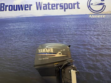“ Yamaha 25 pk buitenboordmotor | Afstand bediening | ”, 10 tot 30 pk, Viertaktmotor, Ophalen of Verzenden, Zo goed als nieuw