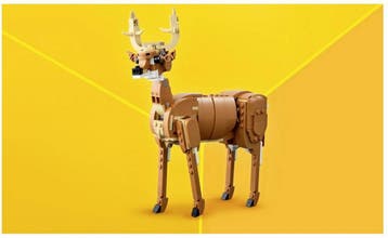LEGO® Creator 3in1 Prachtig Paard, Dierenbouwset - 31166, Ophalen of Verzenden, Nieuw, Lego