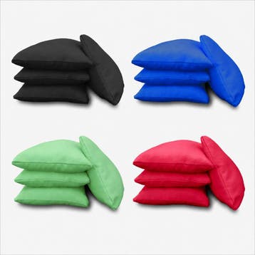 super VOORDEEL pakket CORNHOLE BAGS (zakjes) 4 x 4 stuks, Een of twee spelers, Verzenden, Nieuw, Gockel Original Cornhole