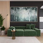 Alla Faber - Birch Reflections – Emerald Mist XXL