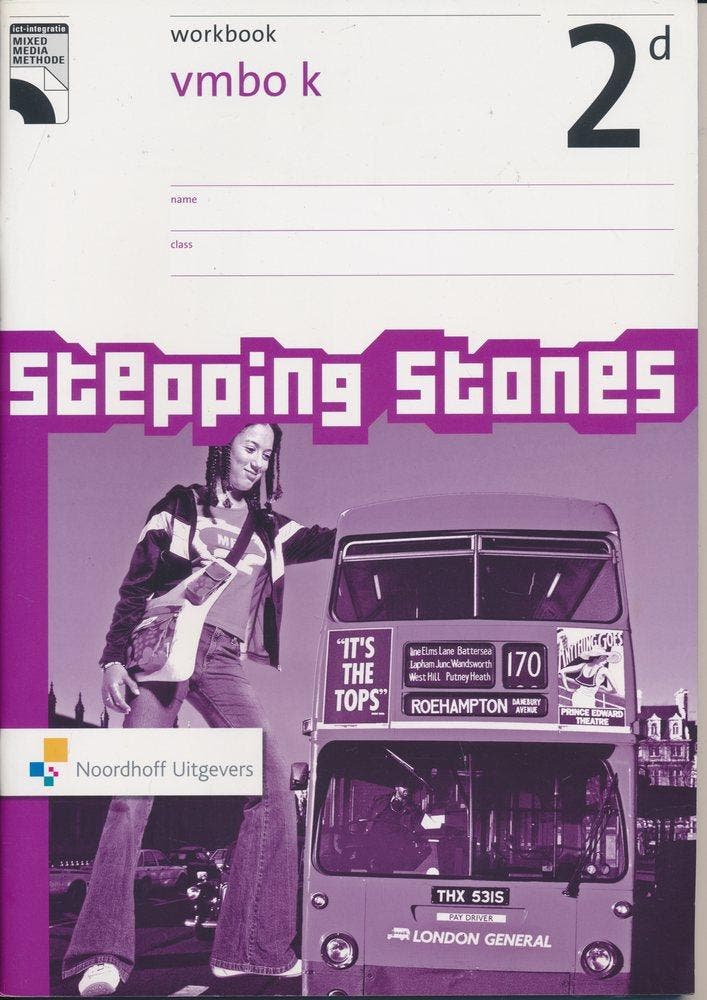Stepping Stones Workbook 2 VMBO/K deel D (per stuk), Boeken, Schoolboeken, Verzenden