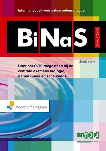 6e havo/vwo / Binas / informatieboek / Noordhoff - Verkerk, Verzenden, Gelezen, Verkerk