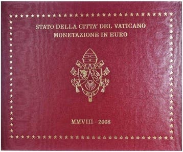 Vaticaan. Year Set (BU) 2008 (Zonder minimumprijs)