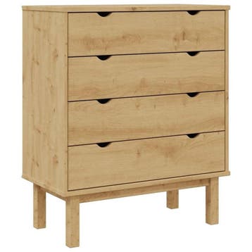 Slaapkamerkast 4 lades | Laatste Stuk! | Tweedekansje, Overige materialen, Scandinavisch, Zo goed als nieuw, 3 of 4 laden