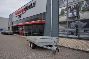 Geremde Eduard plateauwagen - 310x180 cm - 2000 kg bruto, Auto diversen, Aanhangers en Bagagewagens, Ophalen of Verzenden, Nieuw