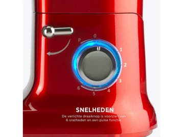 Bourgini Classic Kitchen Chef - Keukenmachine 1300W - 4.5L, Verzenden, Zo goed als nieuw