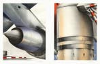 Peter Klasen (1935) - Lot de 2 lithographies: Aérodrome et