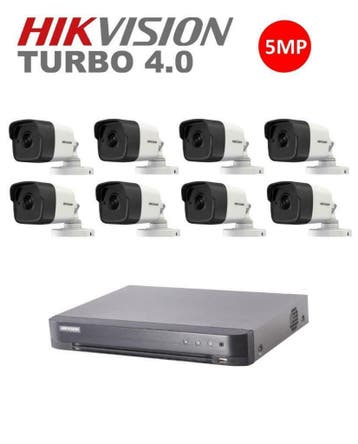 Hikvision Compleet Systeem 5 Megapixel Bullet + 1TB, Ophalen of Verzenden, Nieuw