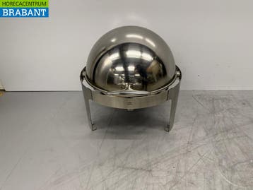 RVS Olympia Rolltop Chafingdish Rond Horeca, Ophalen of Verzenden, Nieuw zonder verpakking