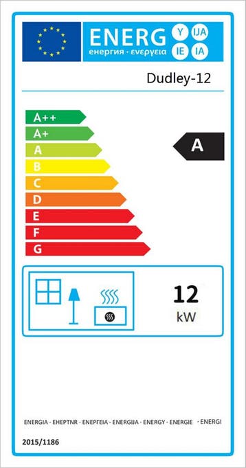 Magazijn Uitverkoop Ecodesign Houtkachel Dudley-12, Nieuw