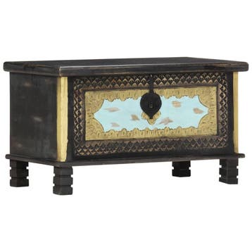 Salontafel/Opbergkist mangohout - 63% korting, Minder dan 50 cm, Gebruikt, 50 tot 100 cm, Ophalen of Verzenden