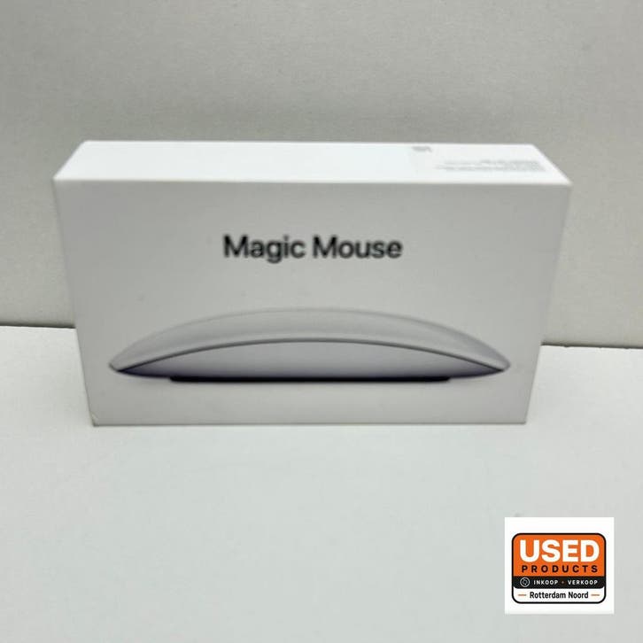 Apple Magic Mouse (2024) Wit A3204, Computers en Software, Muizen, Gebruikt, Verzenden