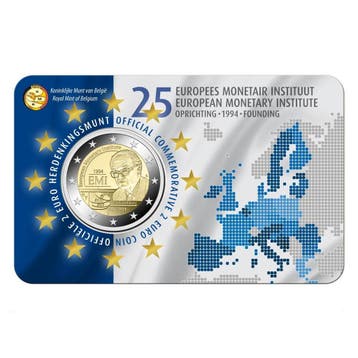 België 2 Euro EMI 2019 Coincard NL, Postzegels en Munten, Munten | België, Verzenden