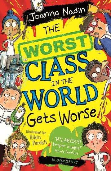 The Worst Class in the World Gets Worse - Joanna Nadin, Verzenden, Zo goed als nieuw, Joanna Nadin