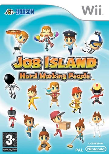 Job Island (Nintendo Wii), Verzenden, Gebruikt