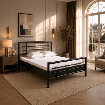 Van Schaik Verona Metalen Bed - 180 x 210, Nieuw