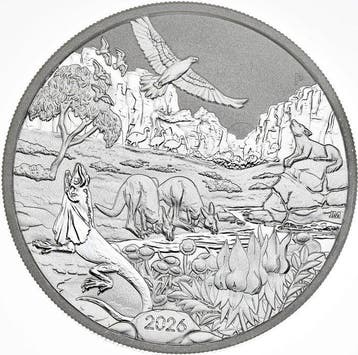 1 Troy Ounce - Zilver .999 - The Outback 2026 - 31,1 gram -