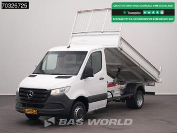 Zakelijke Lease |  Mercedes-Benz Sprinter 515 CDI Dubbelluch, Stof, Gebruikt, Euro 6, Wit