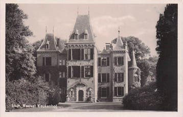 Kastelen, Huizen en enkele paleizen - Ansichtkaart (155) -, Gelopen