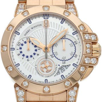 Harry Winston - Ocean Chronograph Automatic 1.4 Diamond, Nieuw