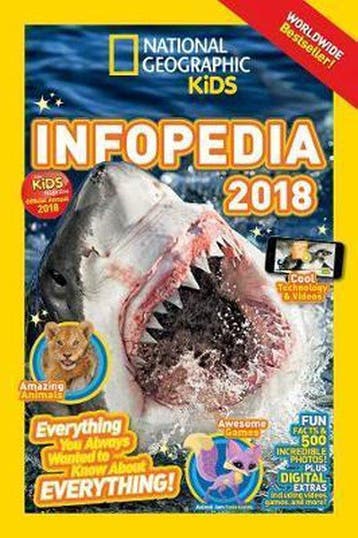 National Geographic Kids Infopedia 2018 (Infopedia ), Verzenden, Gelezen, National Geographic Kids