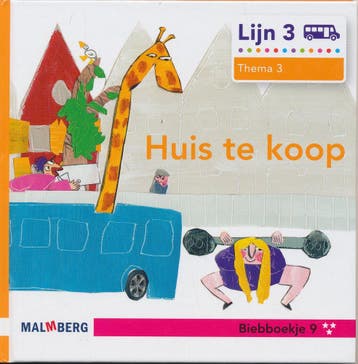 Lijn 3 Biebboekje 9***, thema 3, huis te koop, Verzenden, Nieuw