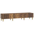 vidaXL TV-kast 147 x 34,5 x 30 cm Oud hout Bewerkt hout, Minder dan 50 cm, Verzenden, Nieuw, Minder dan 100 cm