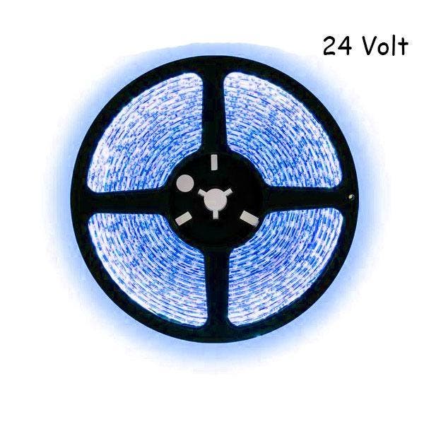 5 meter blauw led strip - 60Leds/m - 24V, Hobby en Vrije tijd, Elektronica-componenten, Nieuw, Ophalen of Verzenden