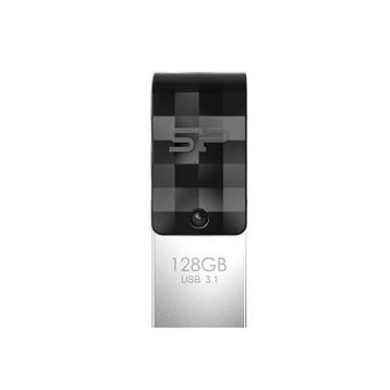 Silicon Power C31 Dual USB-A/USB-C, 128GB, Computers en Software, Verzenden, Zo goed als nieuw