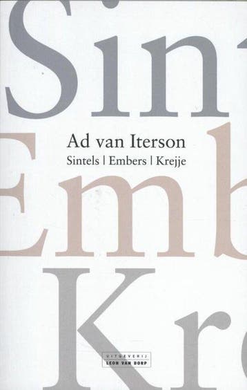 9789079226405 Sintels   Embers   Krejje | Tweedehands, Verzenden, Zo goed als nieuw, Ad van Iterson
