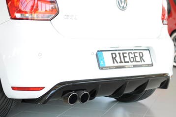 Rieger diffuser | Polo 6 GTI (6R): 05.10-01.14 (tot Facelift, Auto-onderdelen, Carrosserie en Plaatwerk, Verzenden, Nieuw, Volkswagen