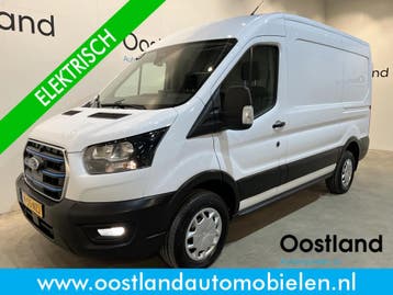 Ford E-Transit | Zakelijke Lease v.a. €445.28 pm, Automaat, Stof, Gebruikt, Wit