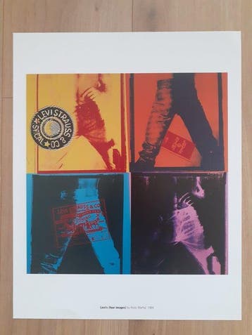 Andy Warhol - Andy Warhol Foundation - Levis (four images)