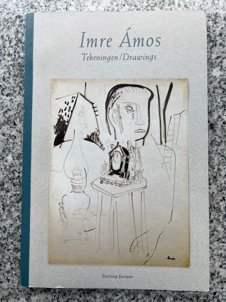 Imre Amos – Tekeningen/Drawings, Boeken, Kunst en Cultuur | Beeldend, Gelezen, Schilder- en Tekenkunst, Verzenden