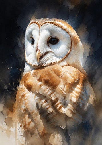 Claudio Conde - Owl - XL (NO RESERVE)